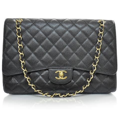 chanel maxi caviar single flap|The Ultimate Chanel Flap Guide .